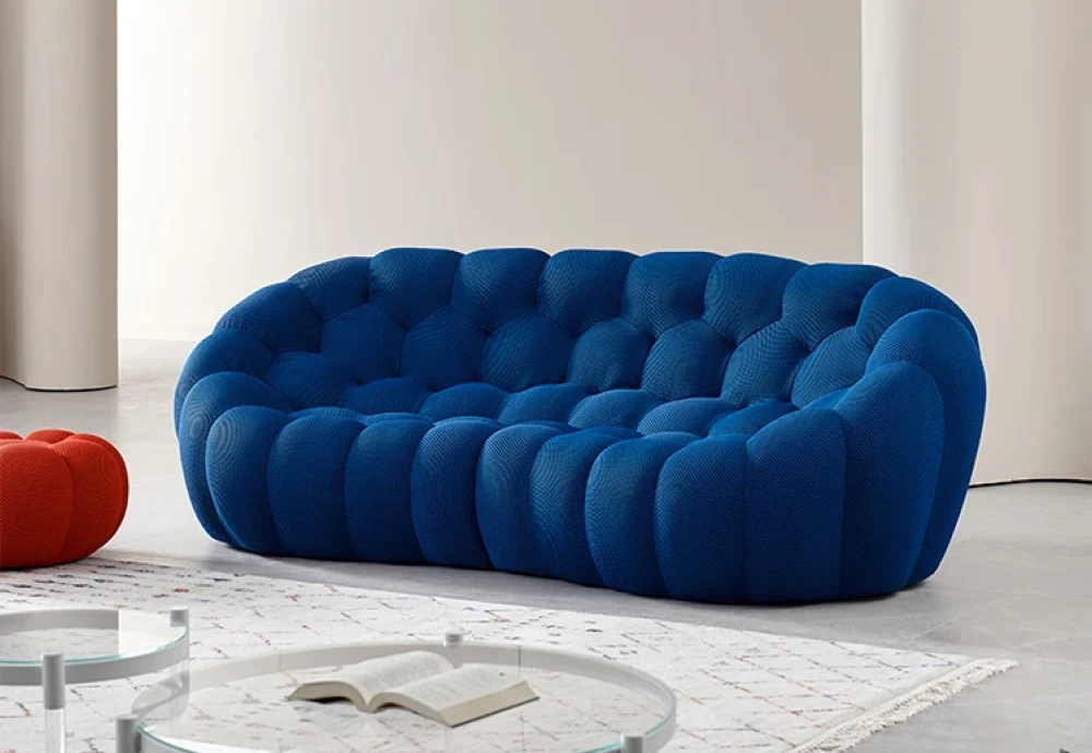 blue bubble sofa